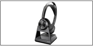 Bluetooth Wireless Stero Headset with Charging Cradle